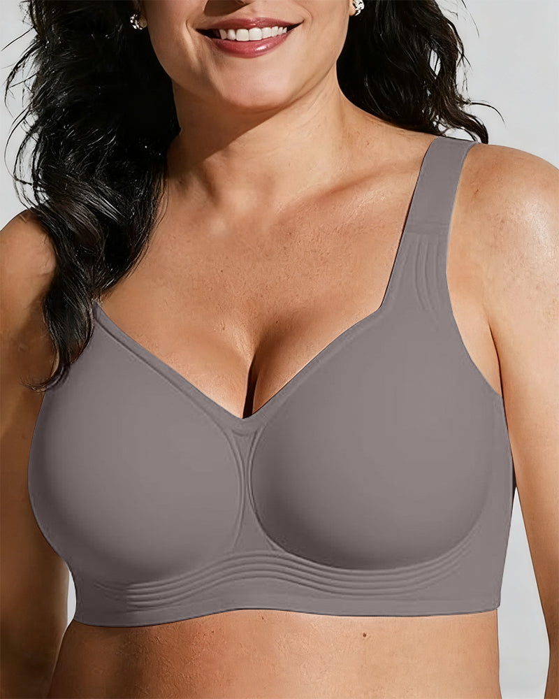 Comfortable Wireless Full Coverage Jelly Smoothing Bra
