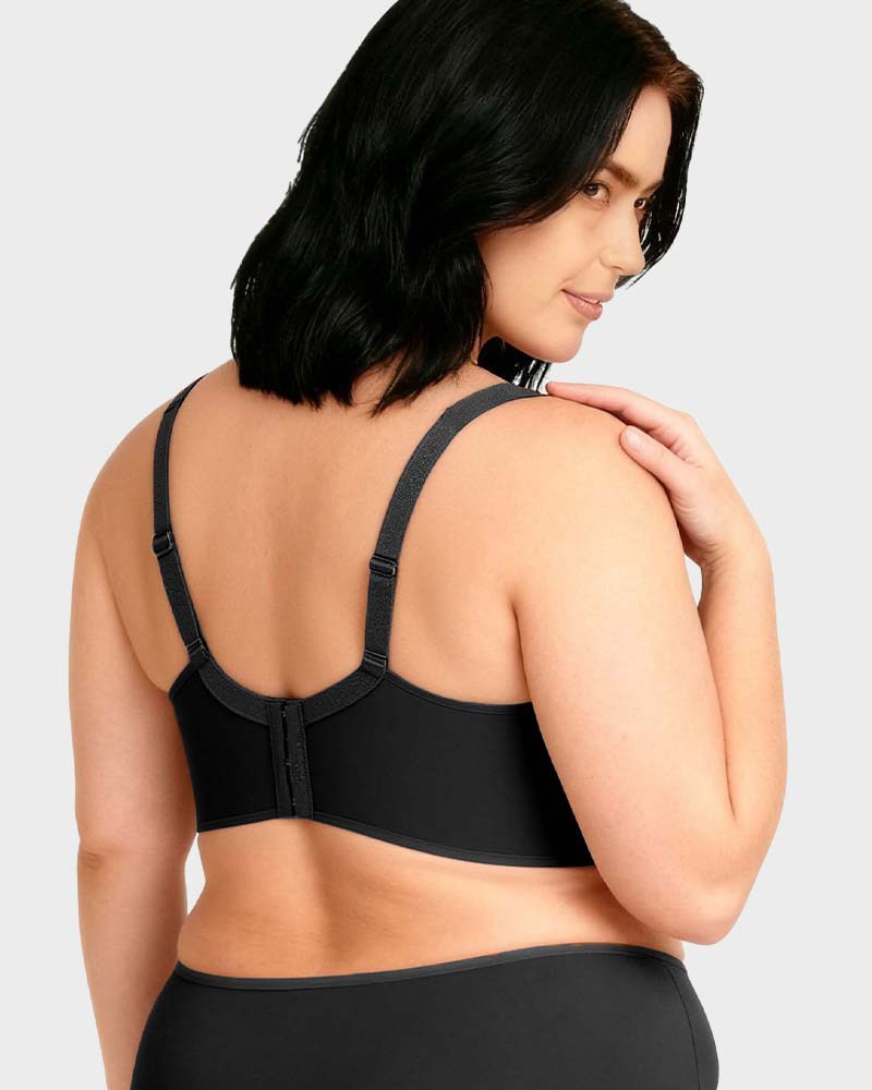 Soft Plus Size Full Coverage Unlined Minimizer Bra